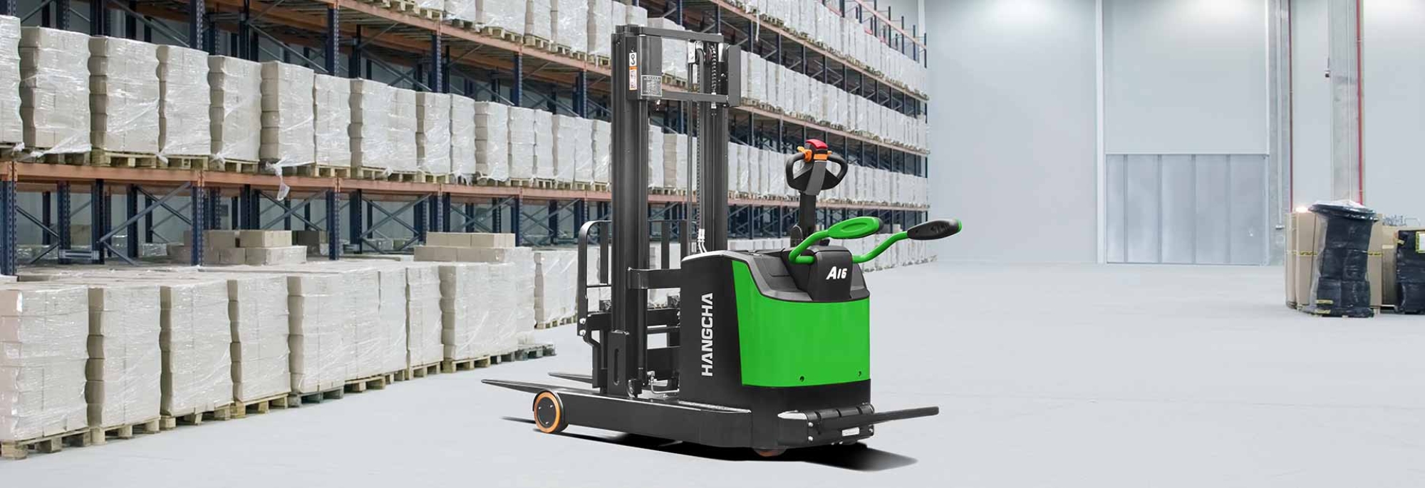 Apilador eléctrico retráctil
