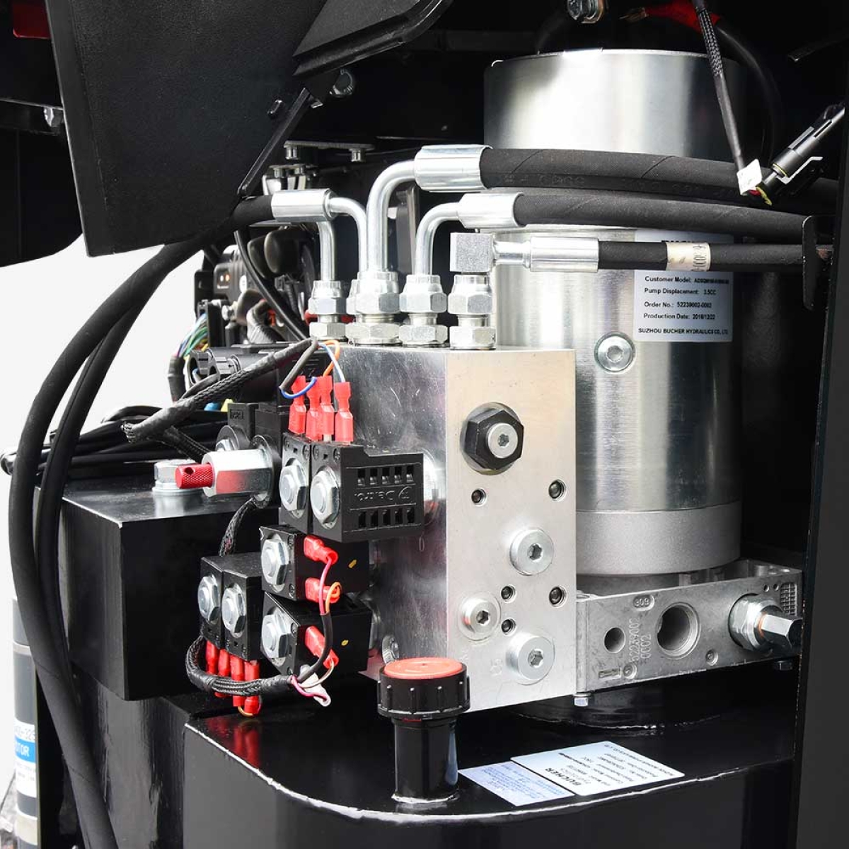 Apilador eléctrico retráctil